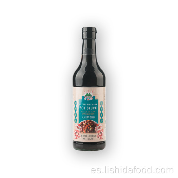 500 ml de salsa de soja oscura sin gluten